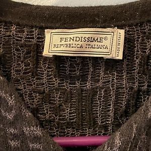 Fendissime Republica Italiana vintage sweater